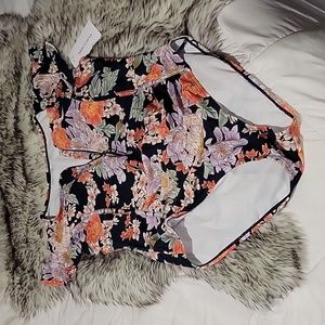 Floral One Piece Swimsuit